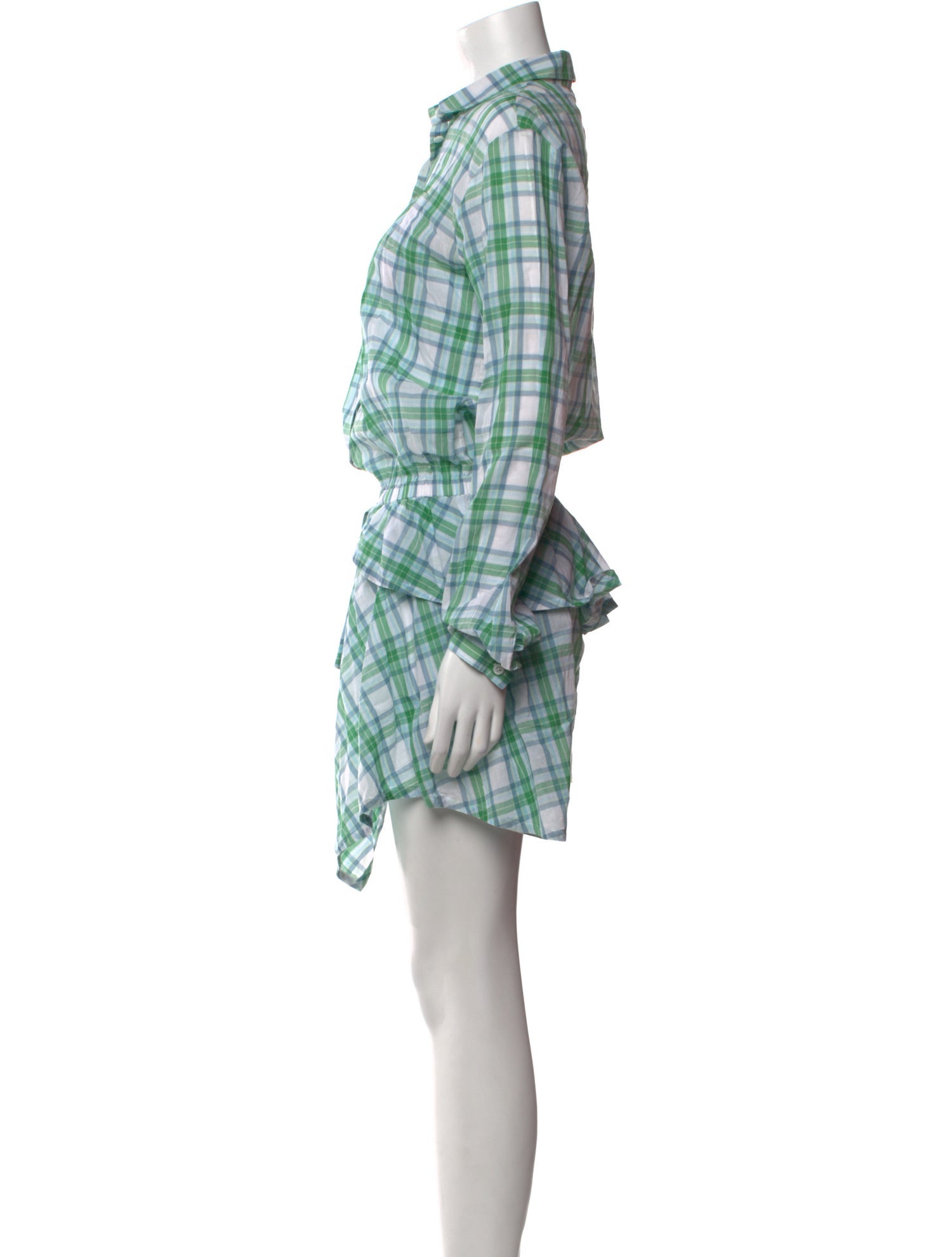 Nº 21 Plaid Print Mini Dress