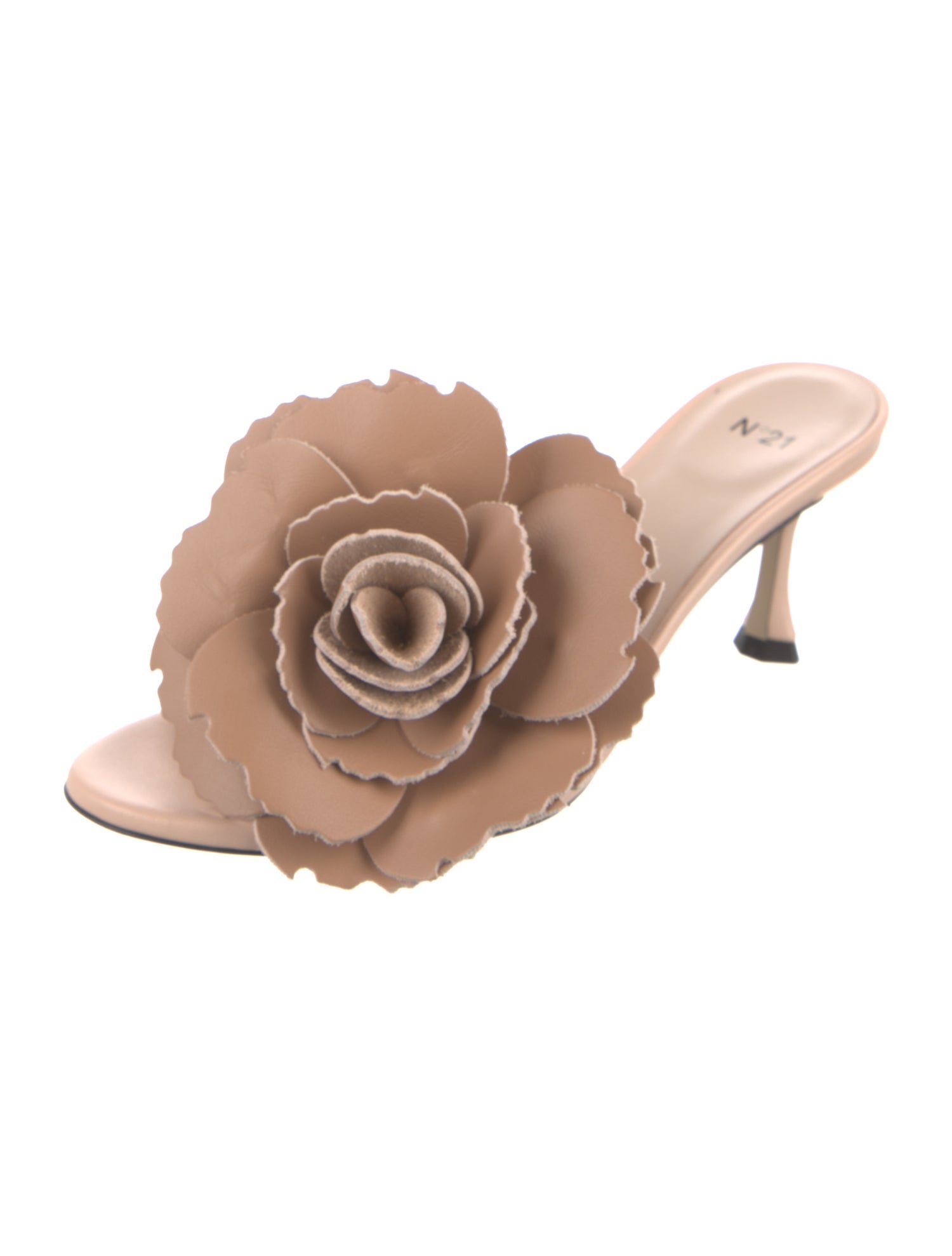 Nº 21 Leather Slides w/ Tags