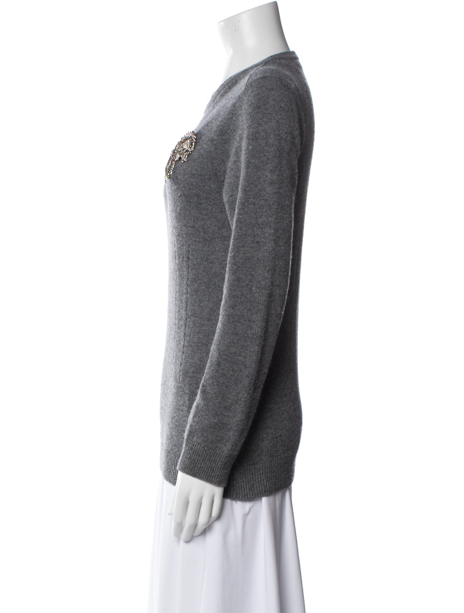 Nº 21 Cashmere Graphic Print Sweater