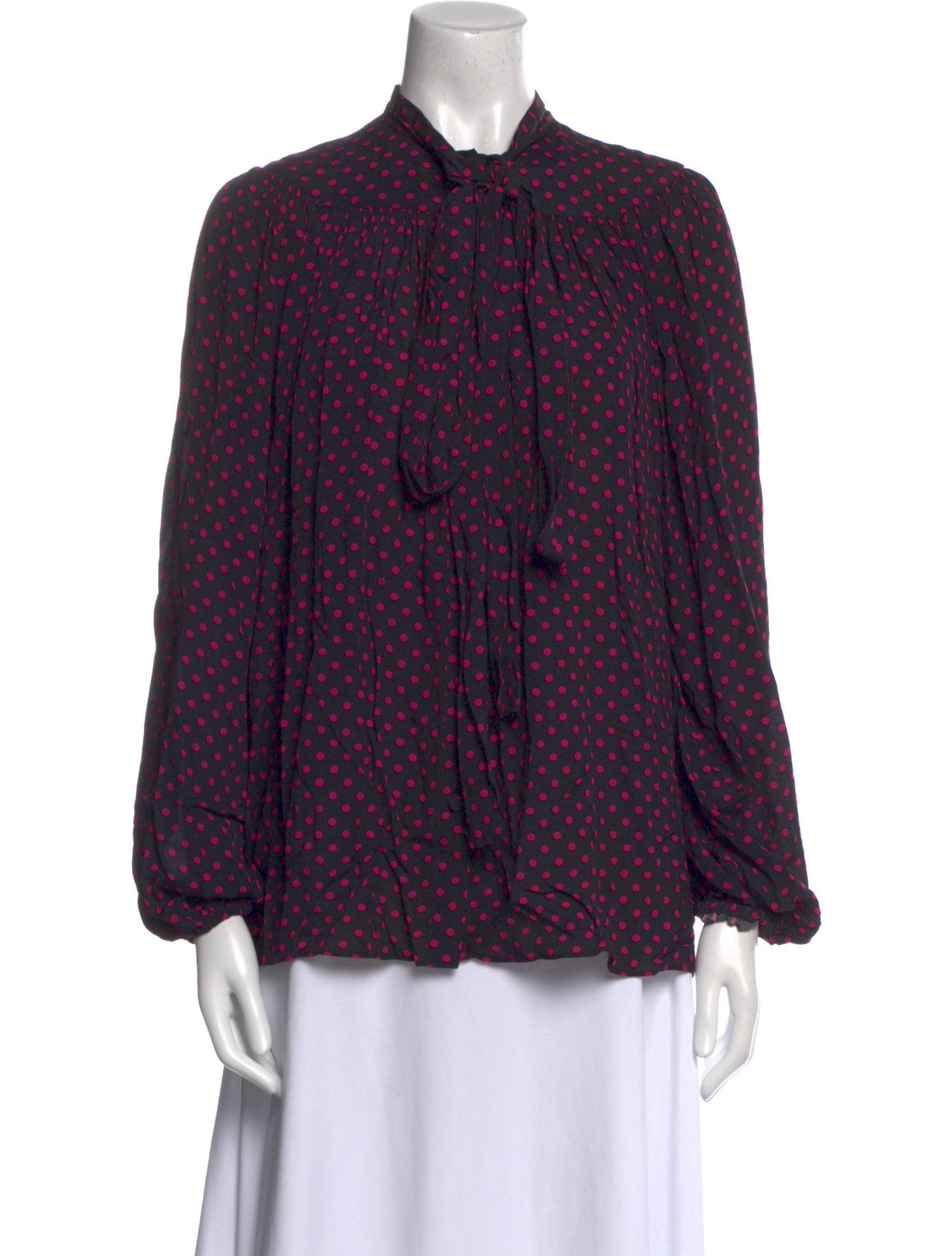 Nº 21 Printed Long Sleeve Blouse