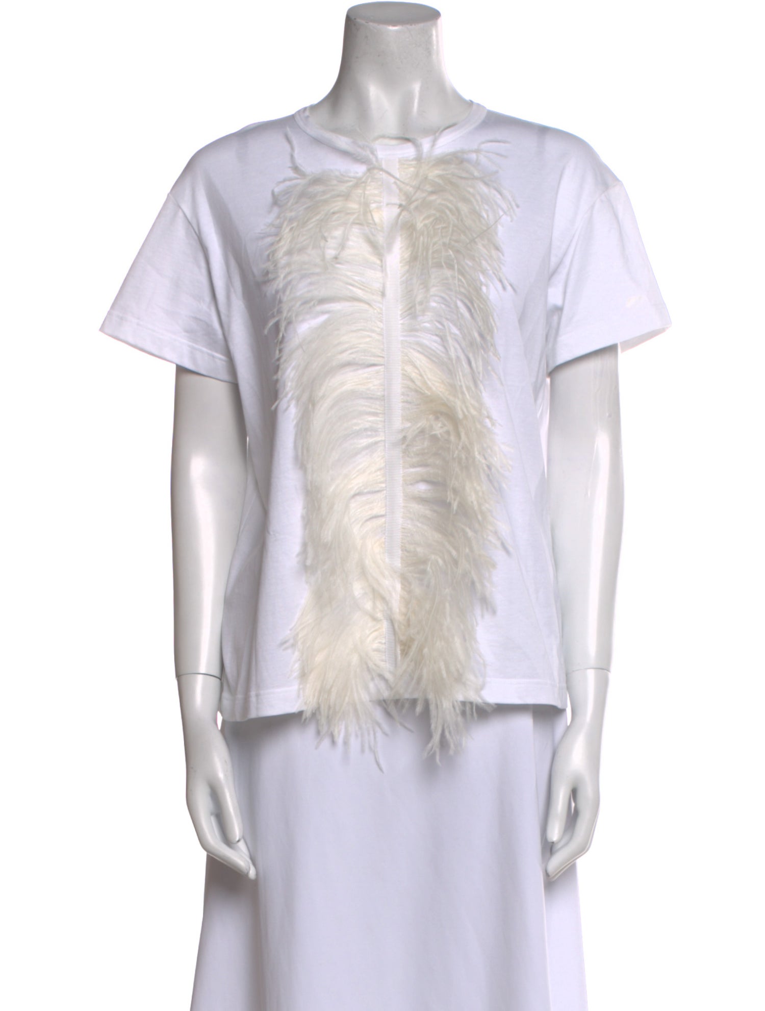 Nº 21 Tie-Dye Print Scoop Neck T-Shirt