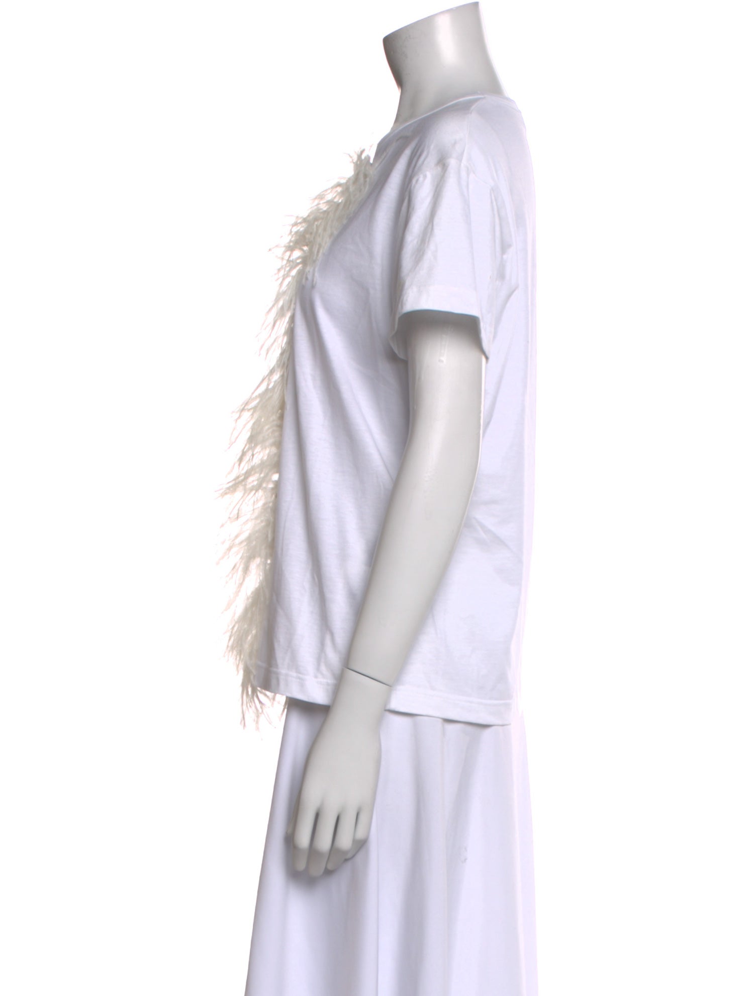 Nº 21 Tie-Dye Print Scoop Neck T-Shirt