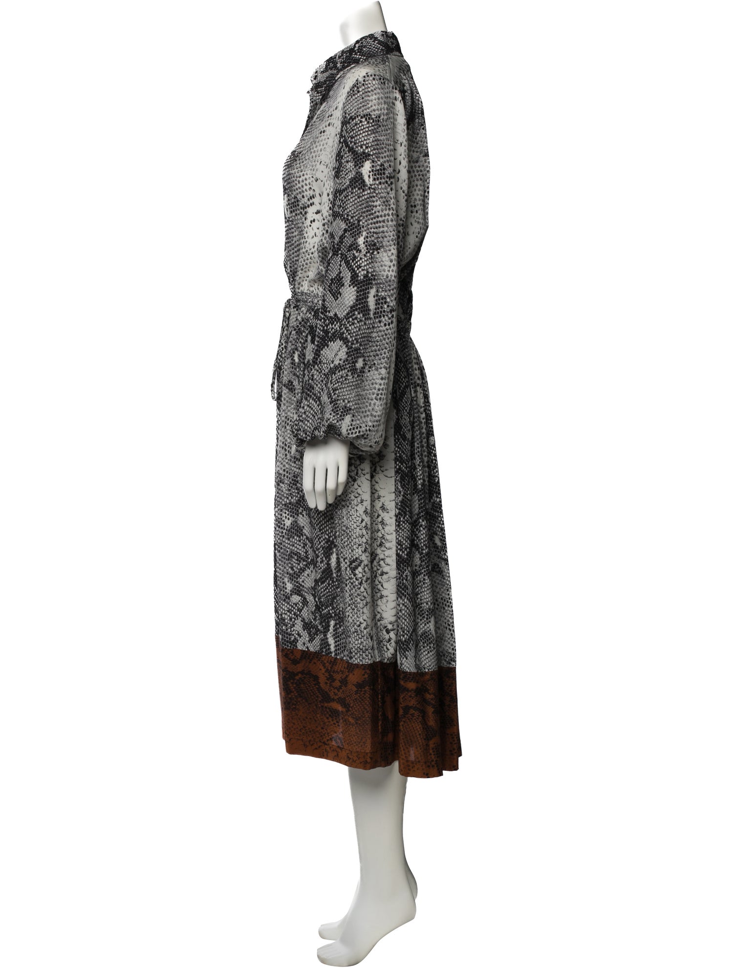 Nº 21 Silk Long Dress