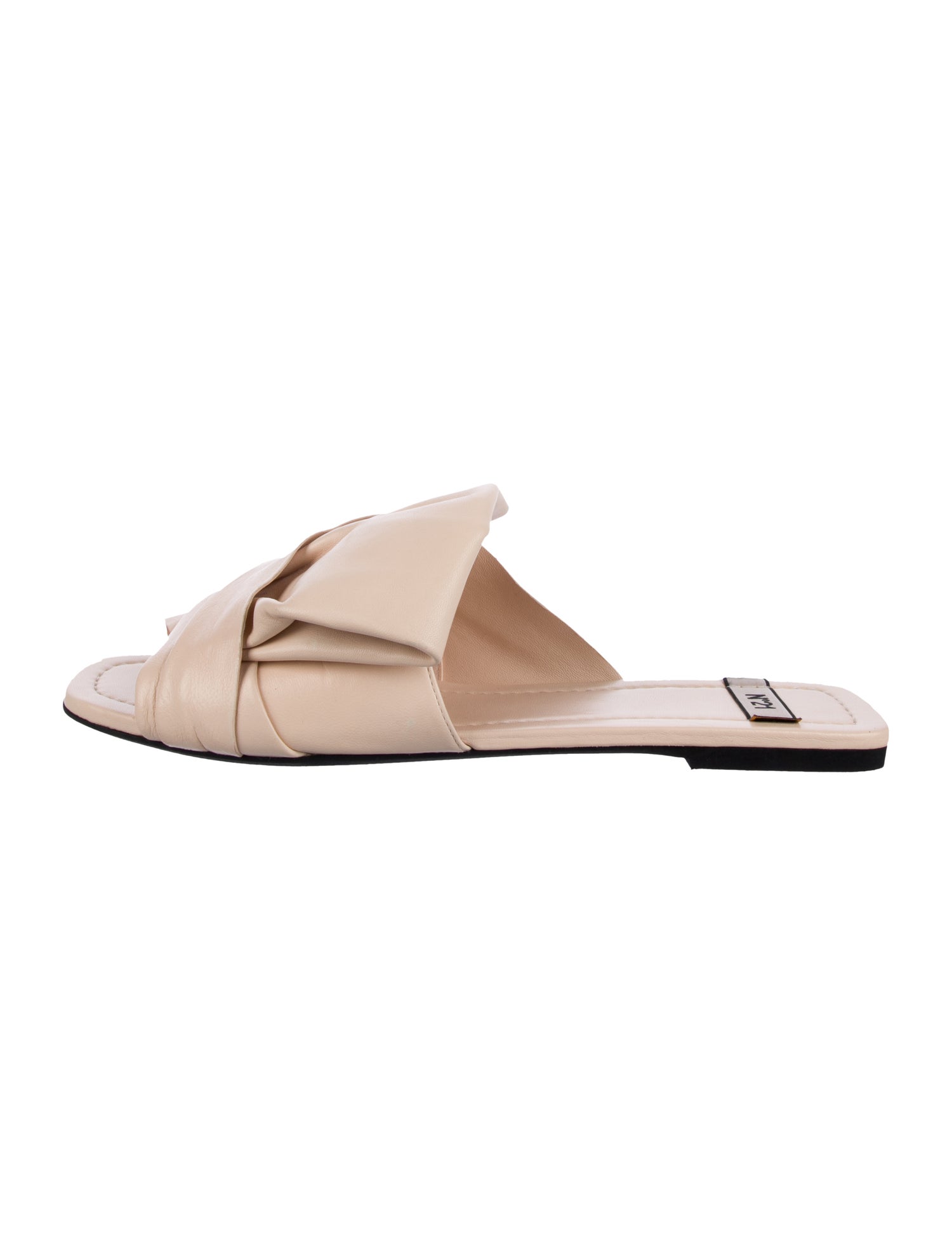 Nº 21 Leather Mules