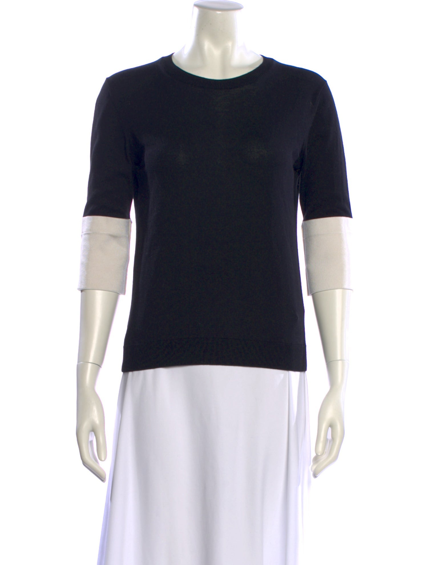 Nº 21 Crew Neck Three-Quarter Sleeve T-Shirt