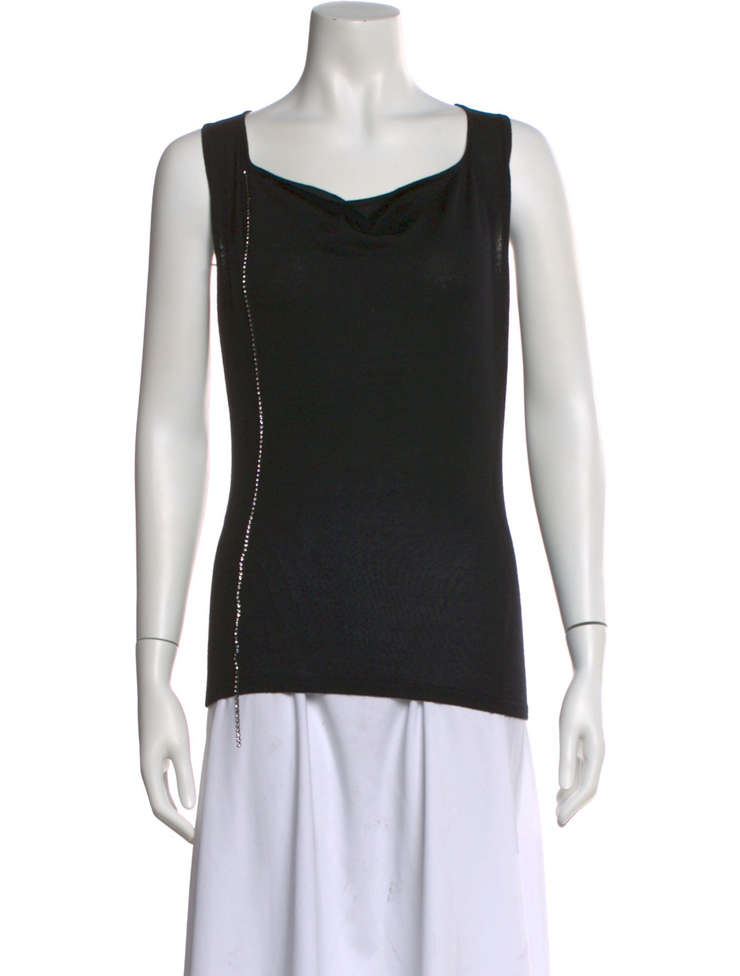 Nº 21 Cowl Neck Sleeveless Top