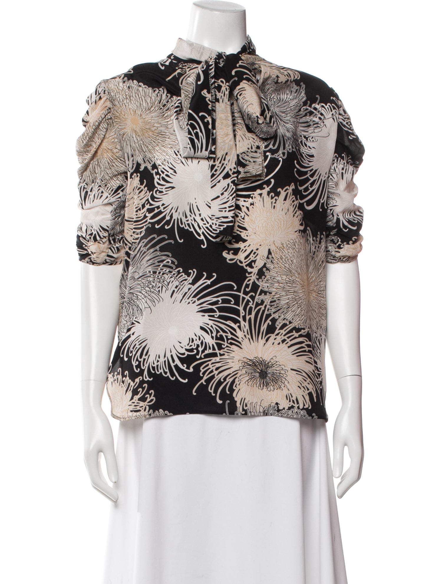 Nº 21 Silk Floral Print Blouse