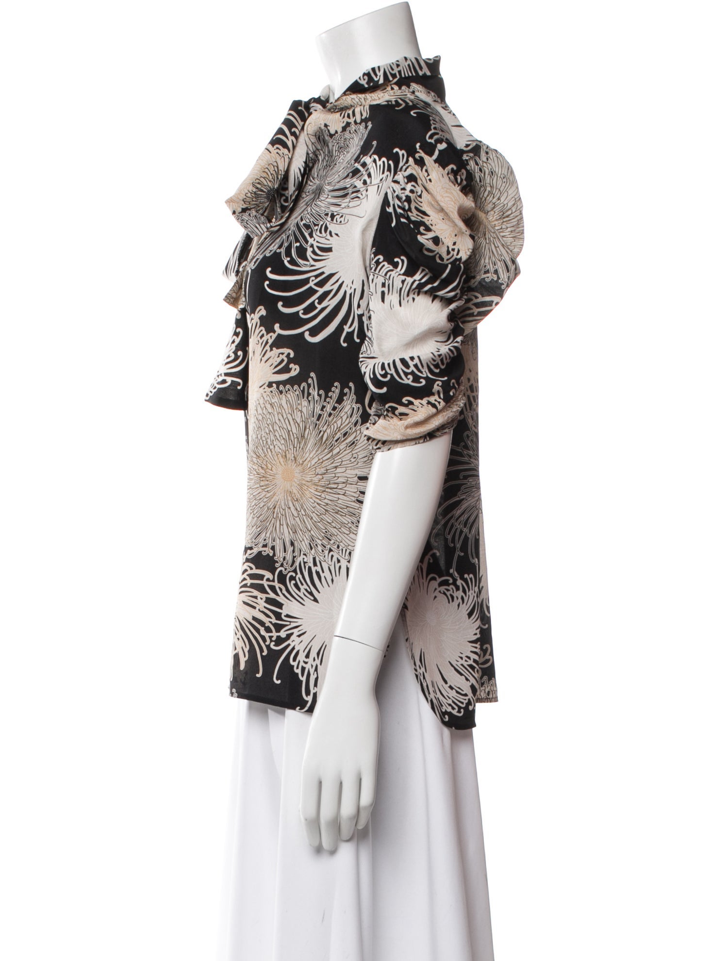 Nº 21 Silk Floral Print Blouse