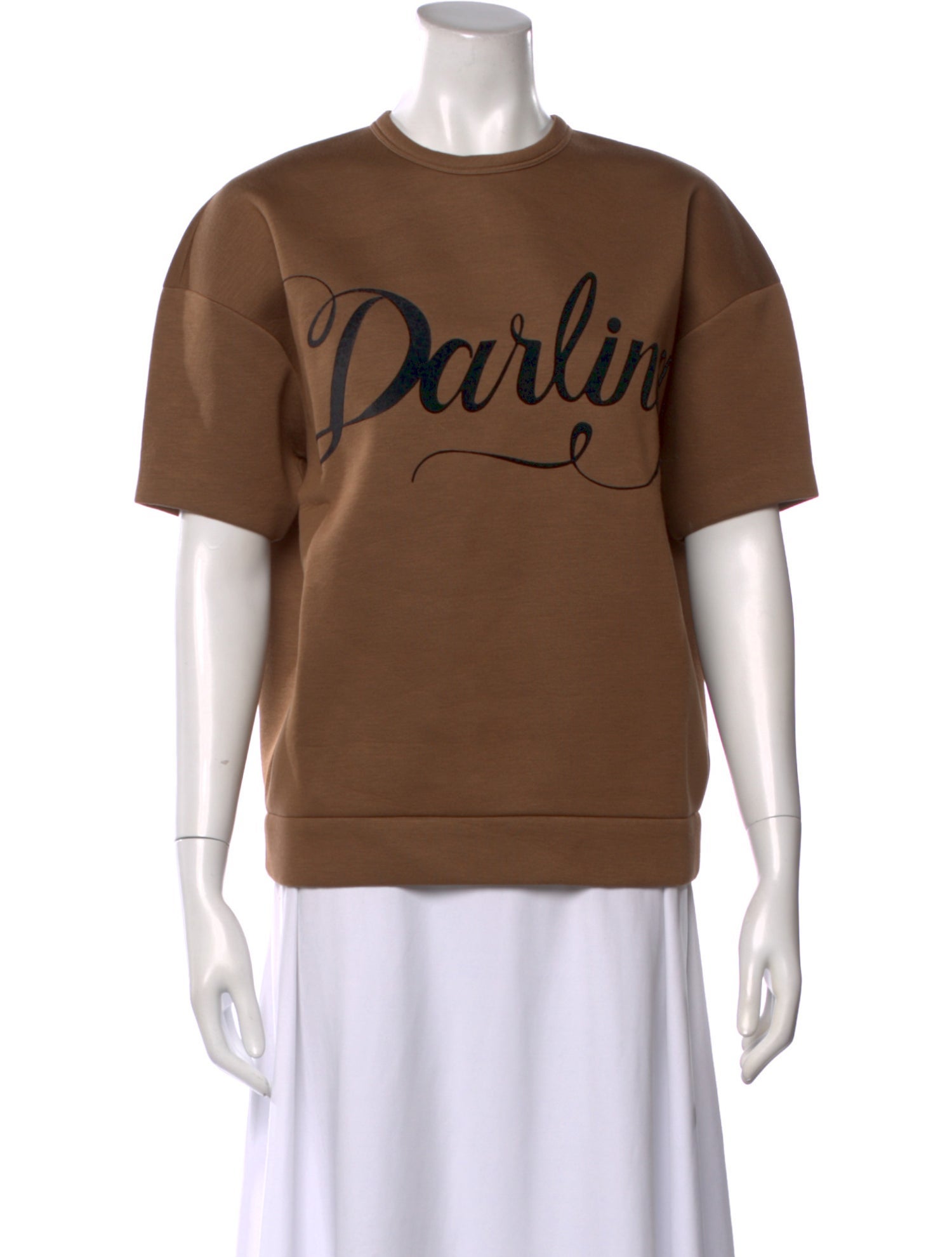 Nº 21 Graphic Print Crew Neck Sweatshirt