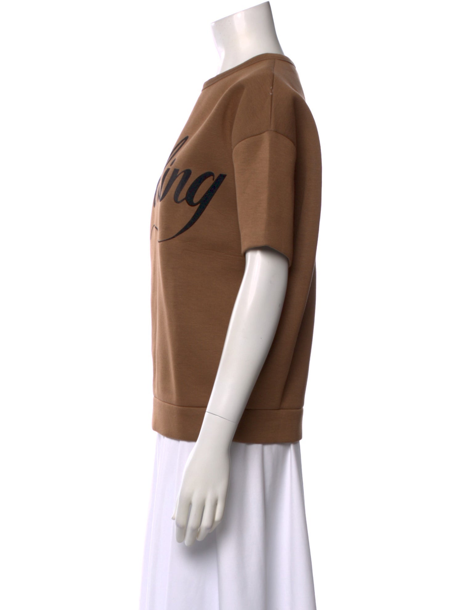 Nº 21 Graphic Print Crew Neck Sweatshirt