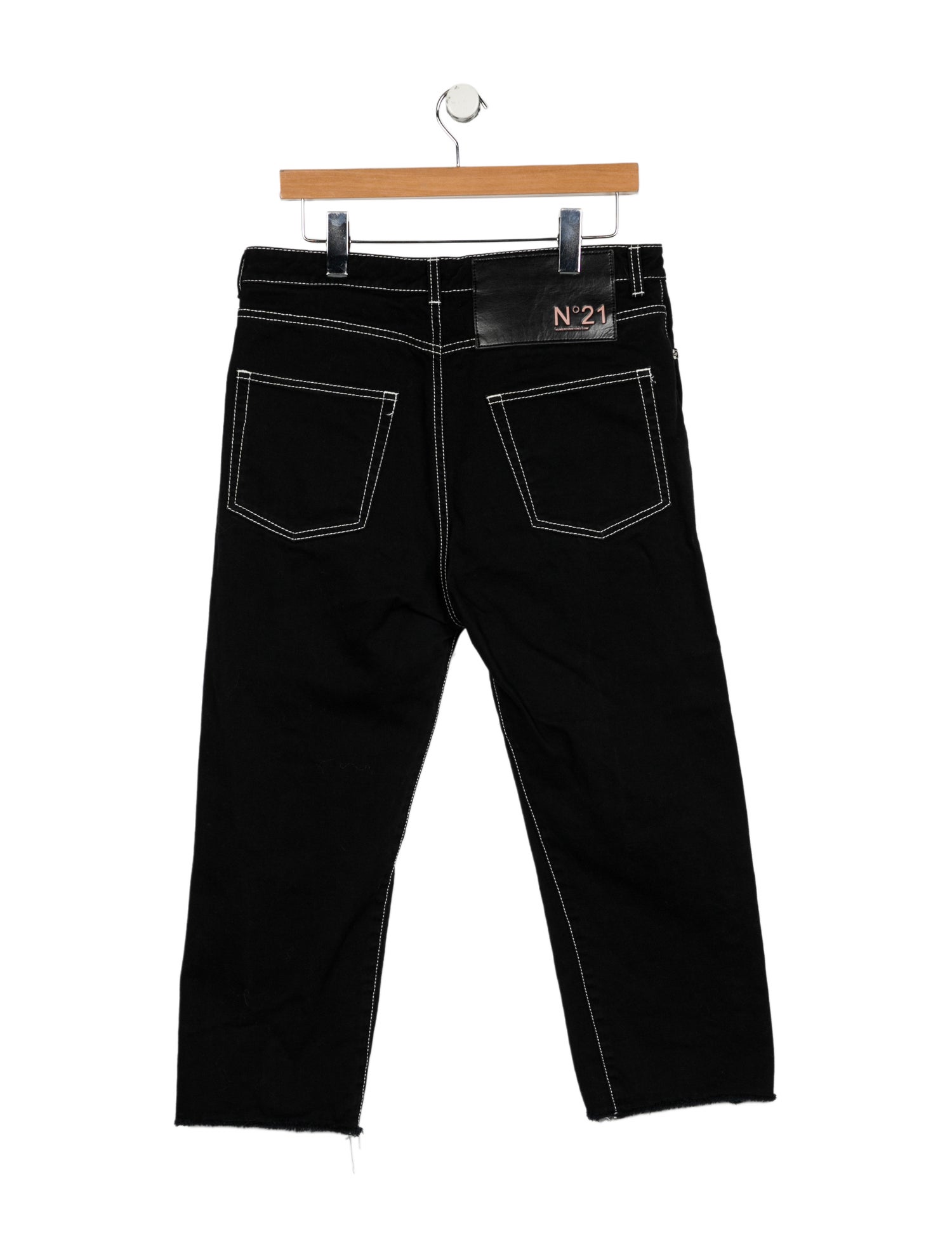 Nº 21 High-Rise Straight Leg Jeans