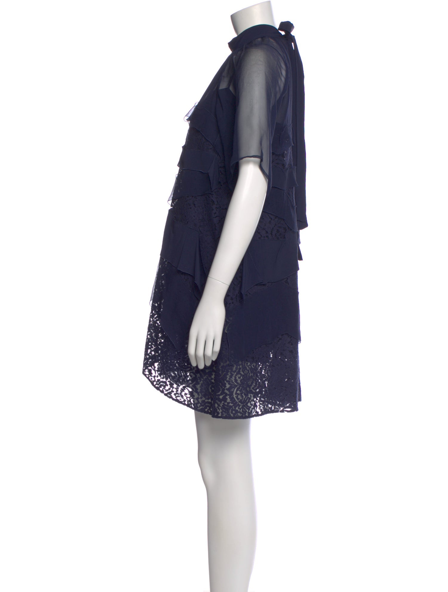 Nº 21 Lace Pattern Mini Dress