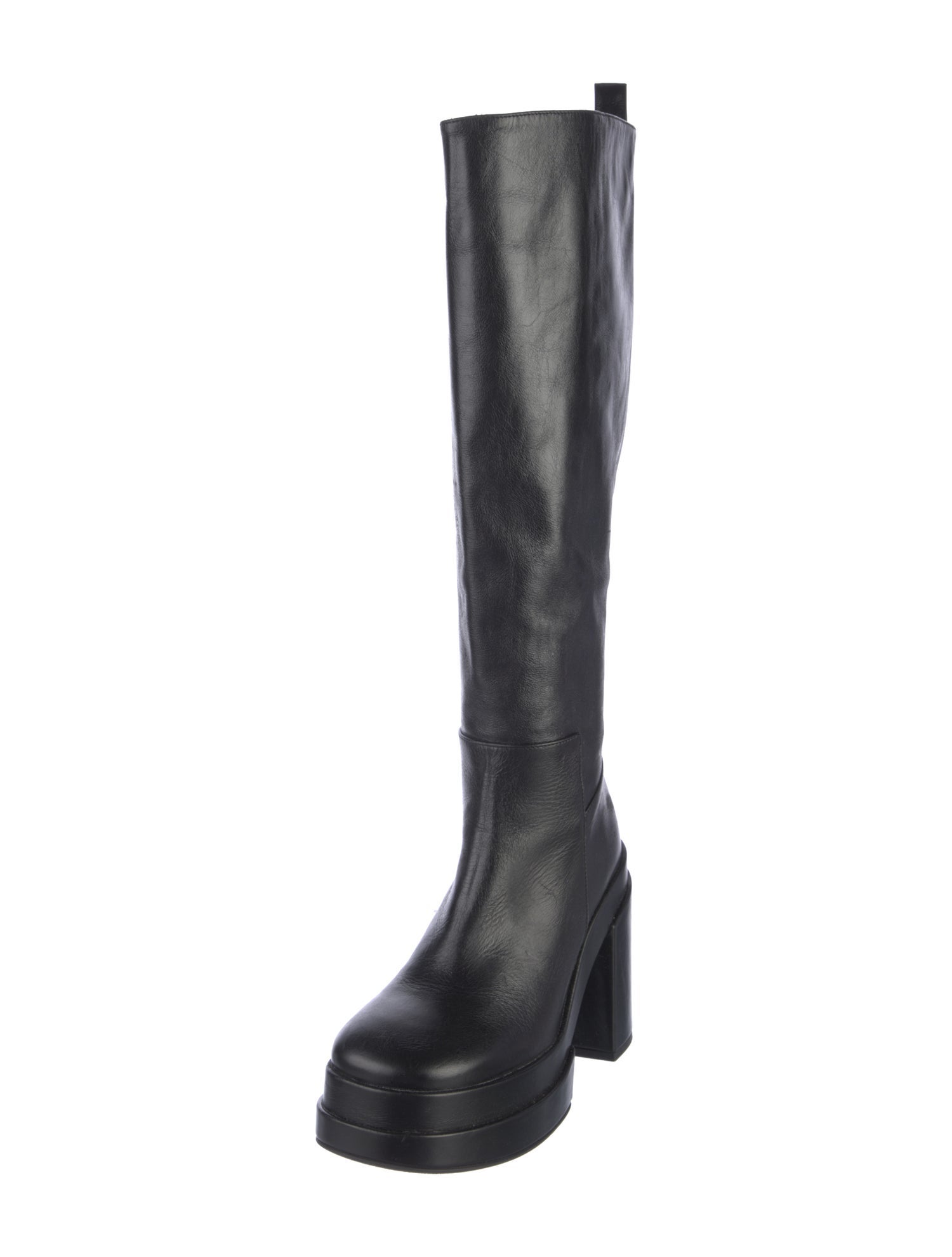 Nodaleto Leather Rain Boots
