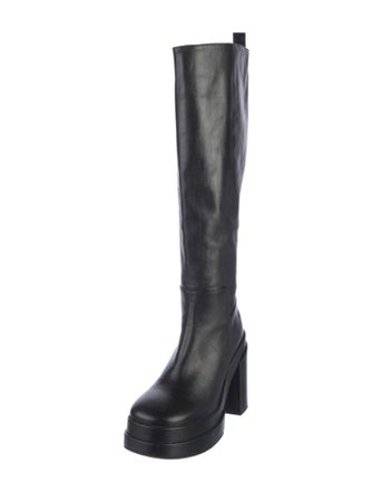 Nodaleto Leather Rain Boots