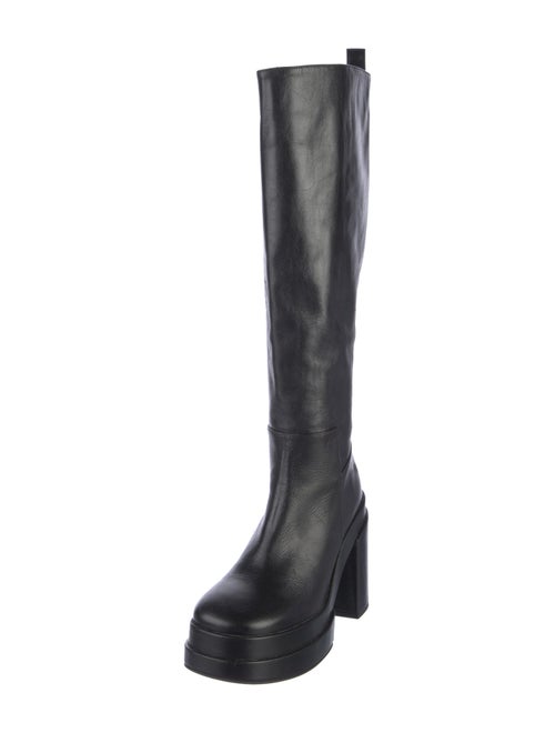 Nodaleto Leather Rain Boots