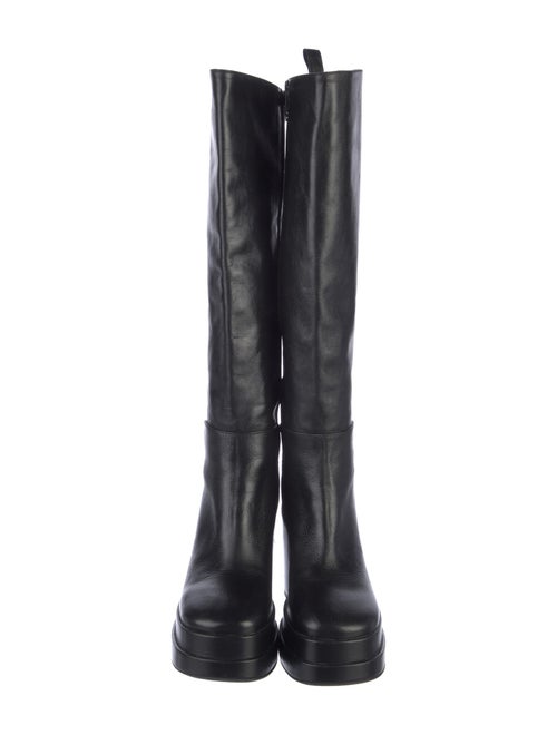 Nodaleto Leather Rain Boots