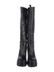 Nodaleto Leather Rain Boots
