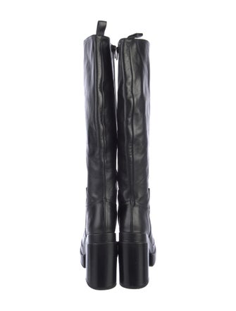 Nodaleto Leather Rain Boots