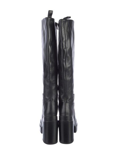 Nodaleto Leather Rain Boots