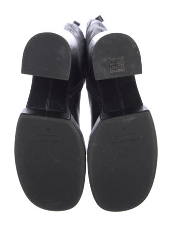 Nodaleto Leather Rain Boots