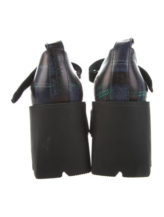 Nodaleto Leather Printed Mary Jane Flats