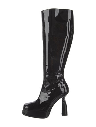 Nodaleto Patent Leather Boots