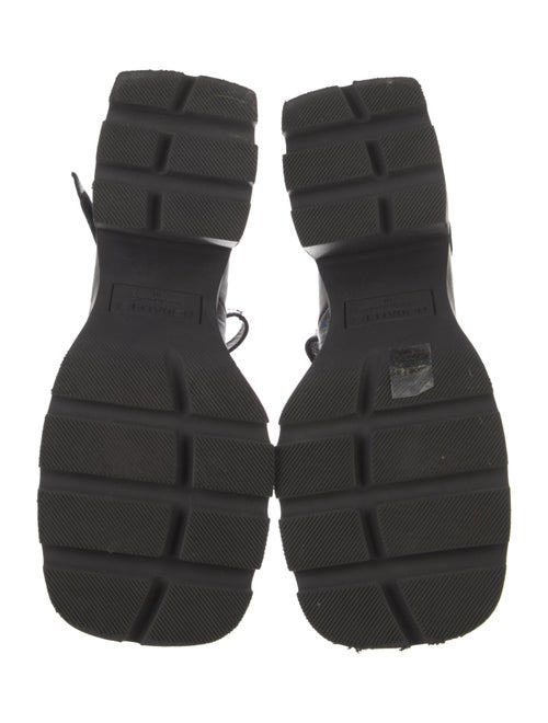 Nodaleto Leather Printed T-Strap Pumps