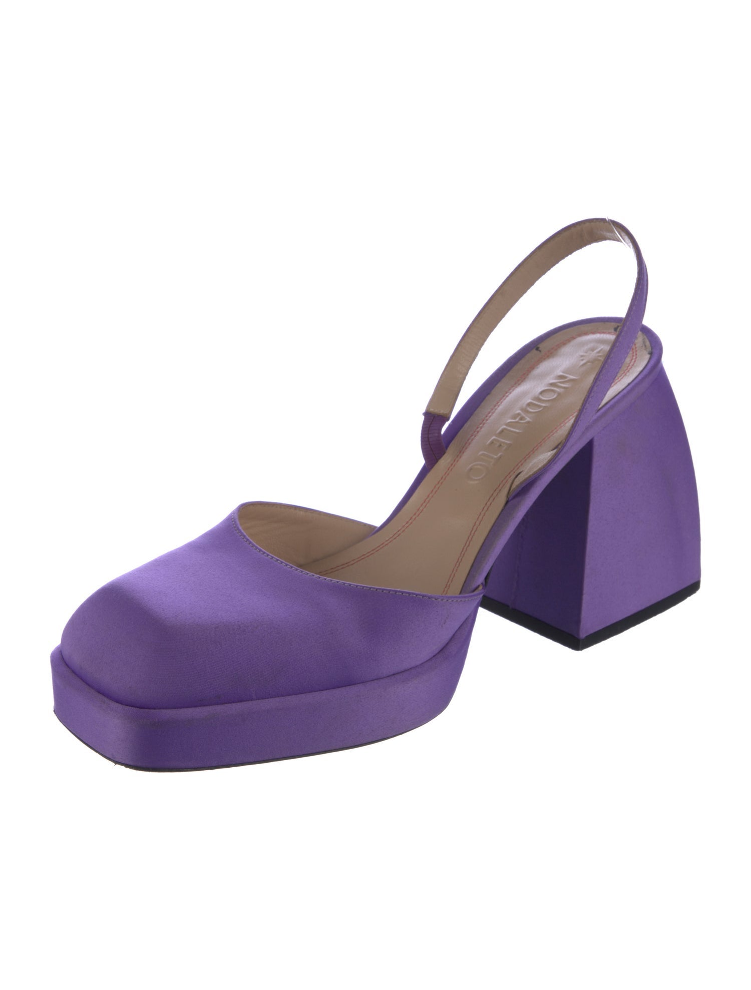 Nodaleto Satin Slingback Pumps