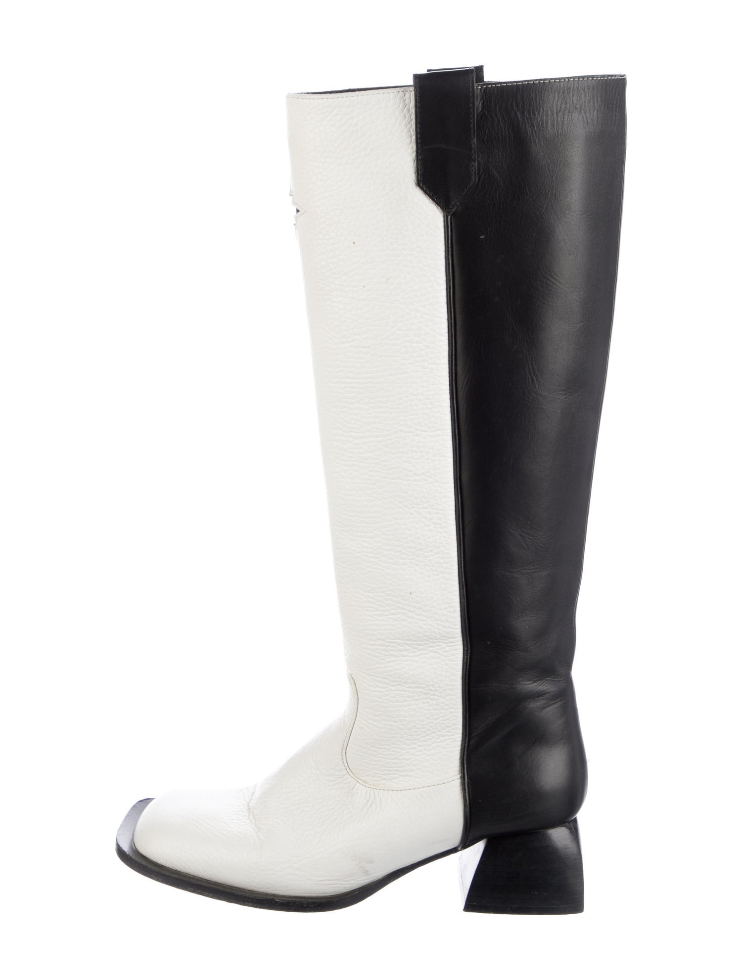 Nodaleto Leather Riding Boots