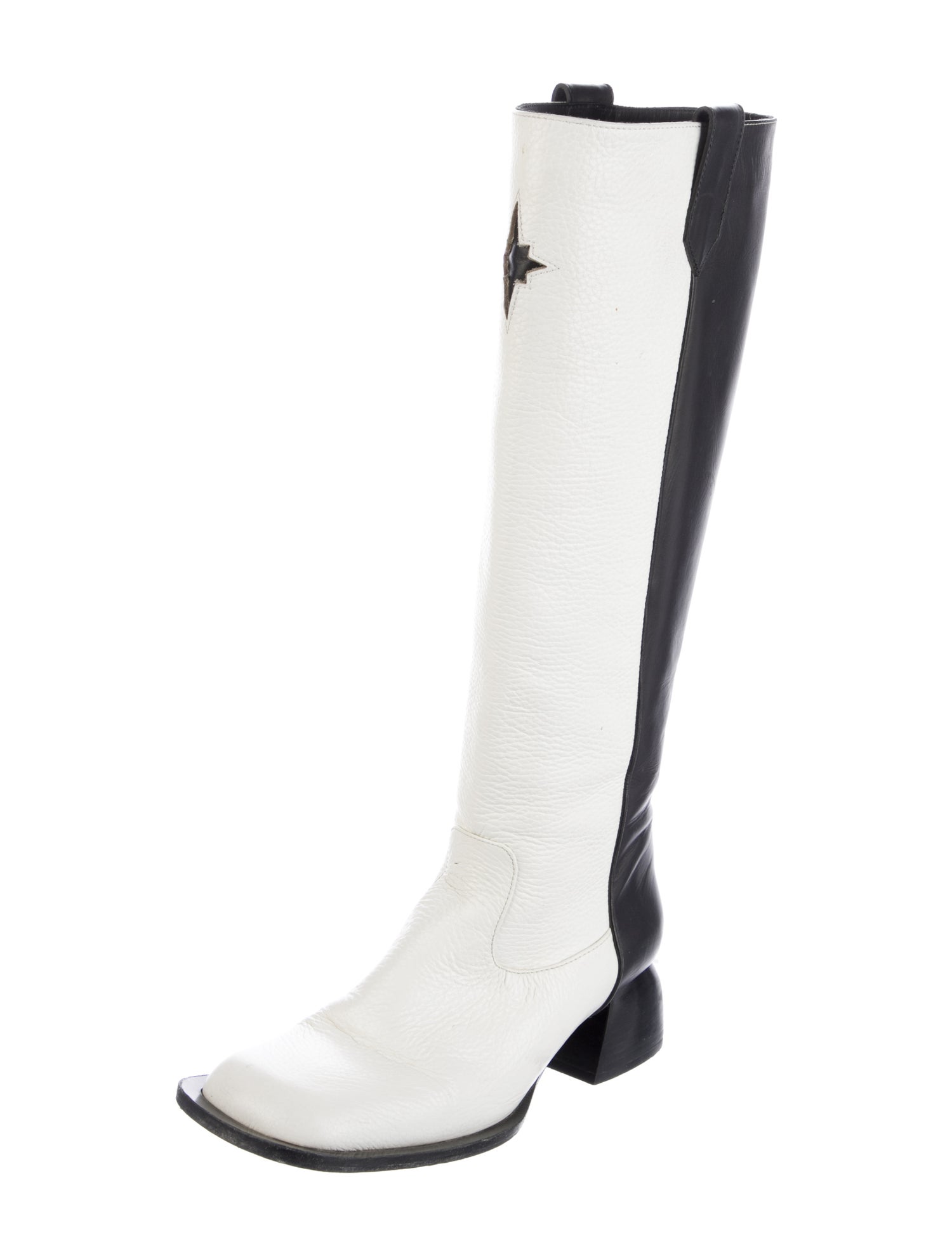 Nodaleto Leather Riding Boots