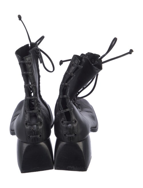 Nodaleto Leather Lace-Up Boots