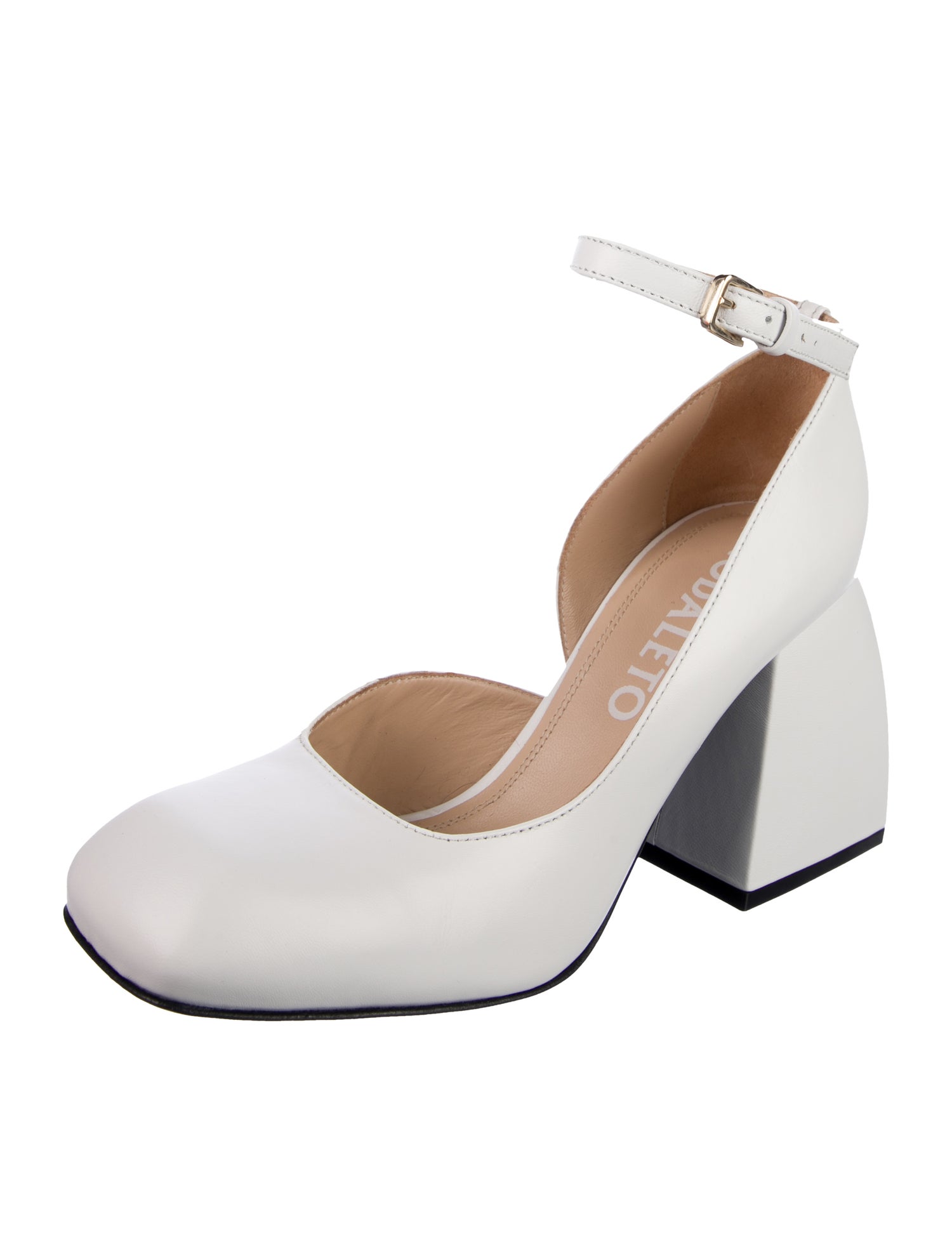 Nodaleto Leather D'Orsay Pumps