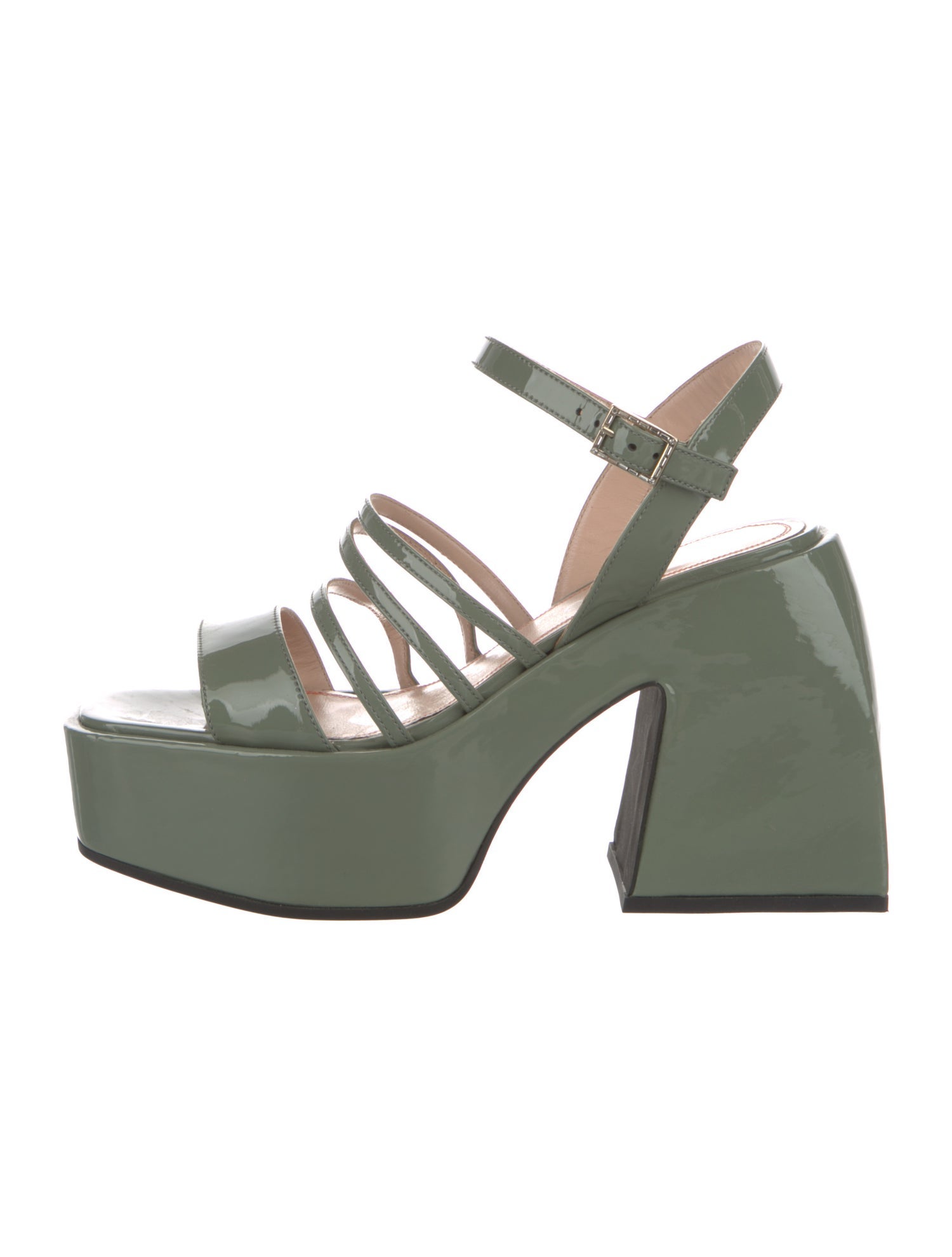 Nodaleto Patent Leather Sandals