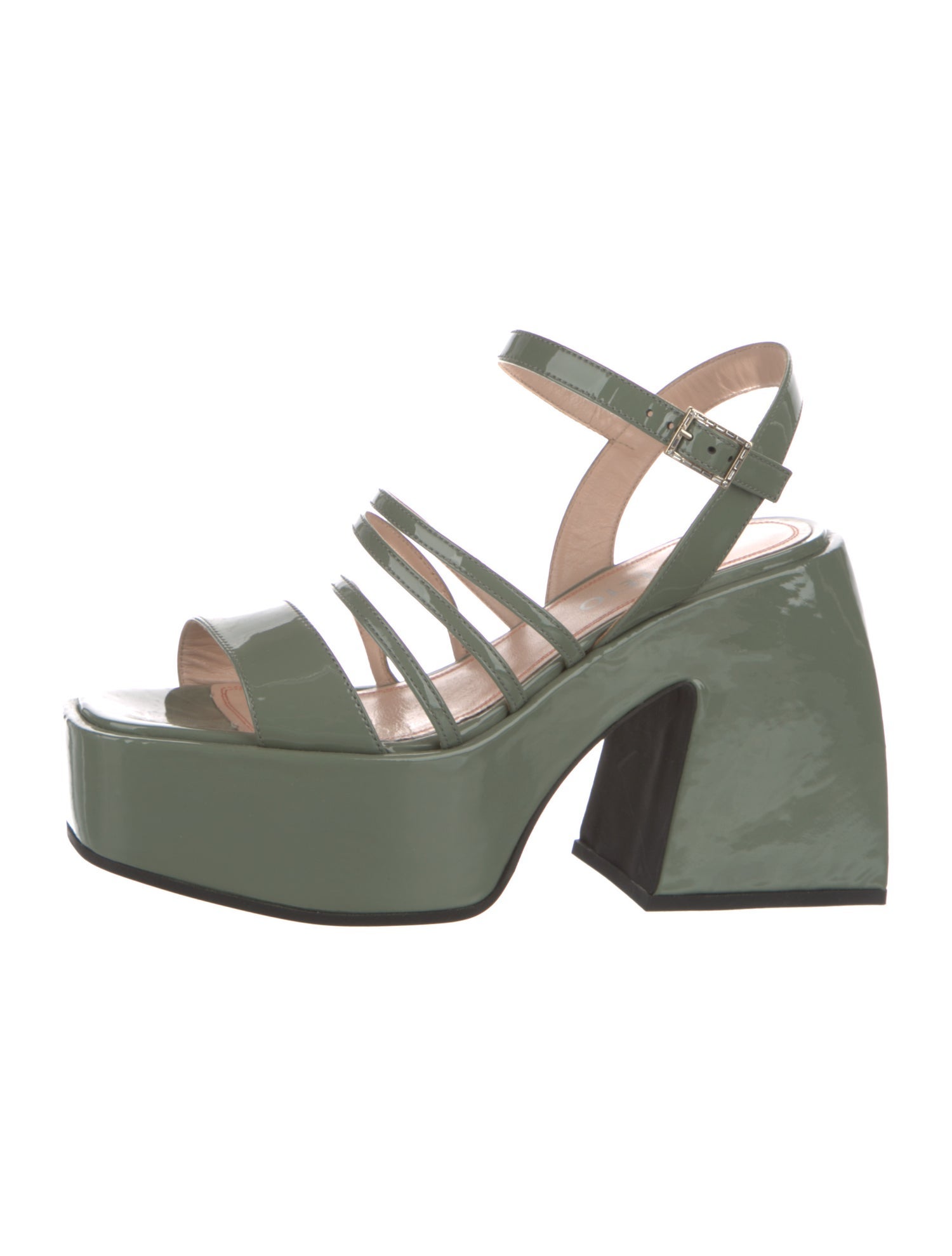 Nodaleto Patent Leather Sandals