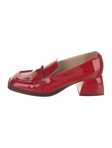Nodaleto Flats Patent Leather Loafers 8