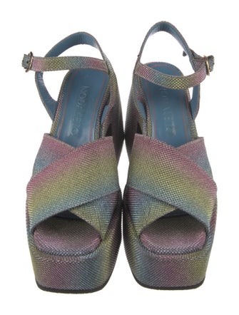 Nodaleto Tie-Dye Print Sandals