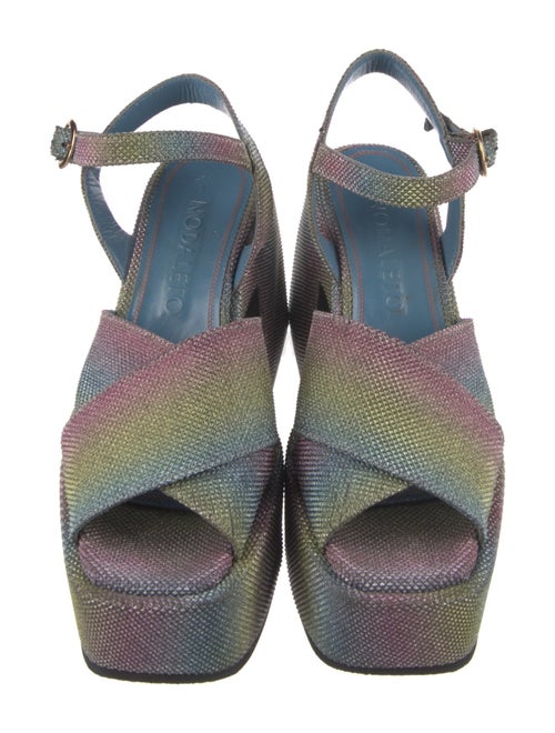 Nodaleto Tie-Dye Print Sandals
