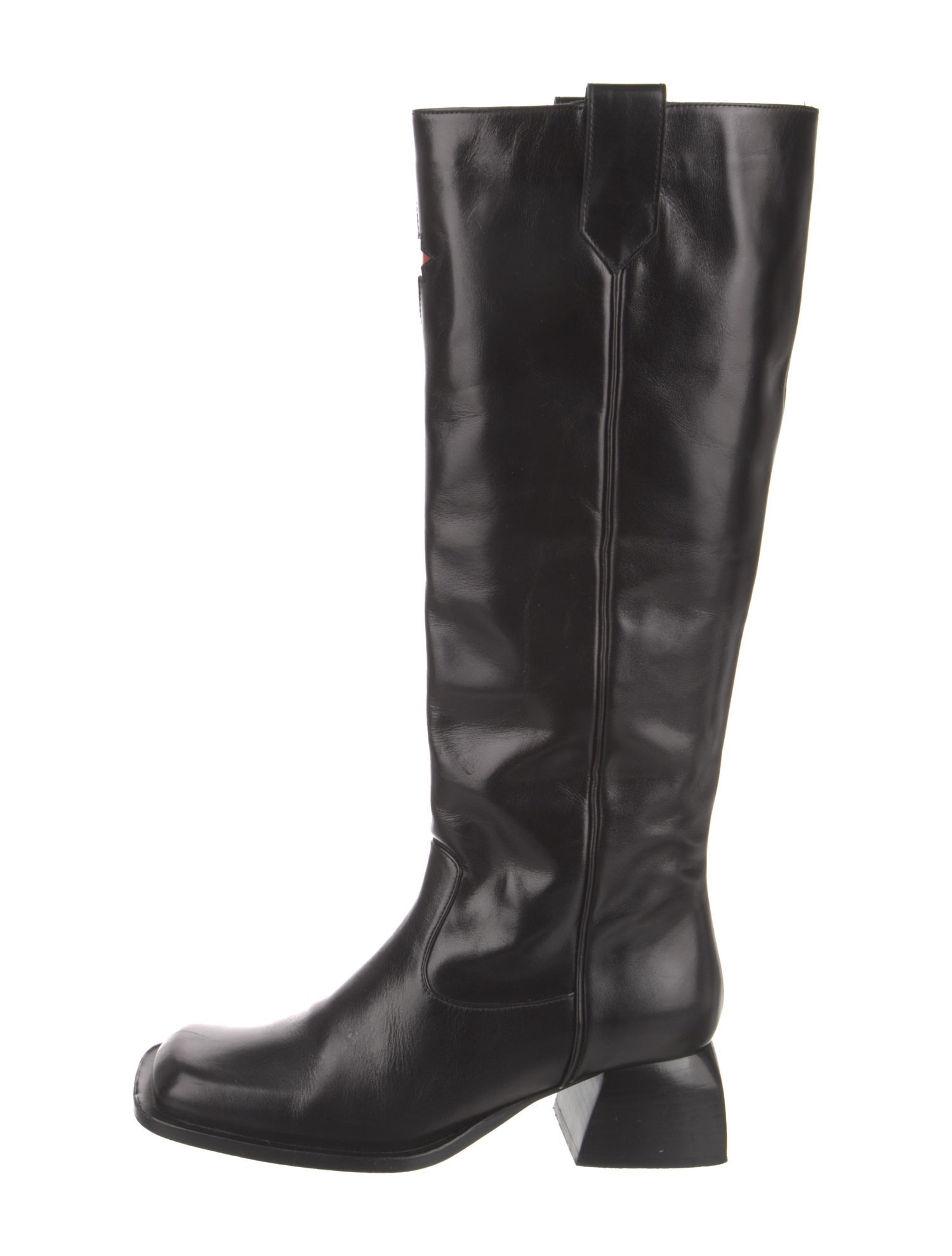 Nodaleto Leather Riding Boots