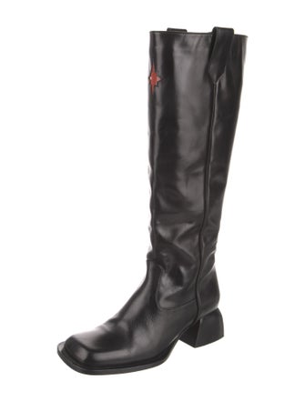 Nodaleto Leather Riding Boots
