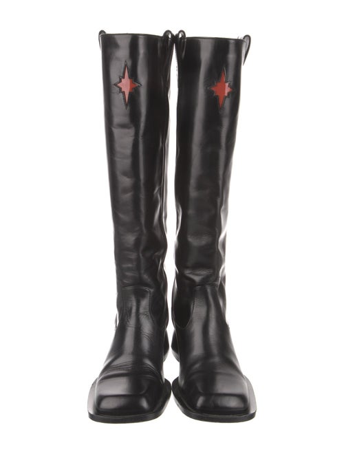 Nodaleto Leather Riding Boots