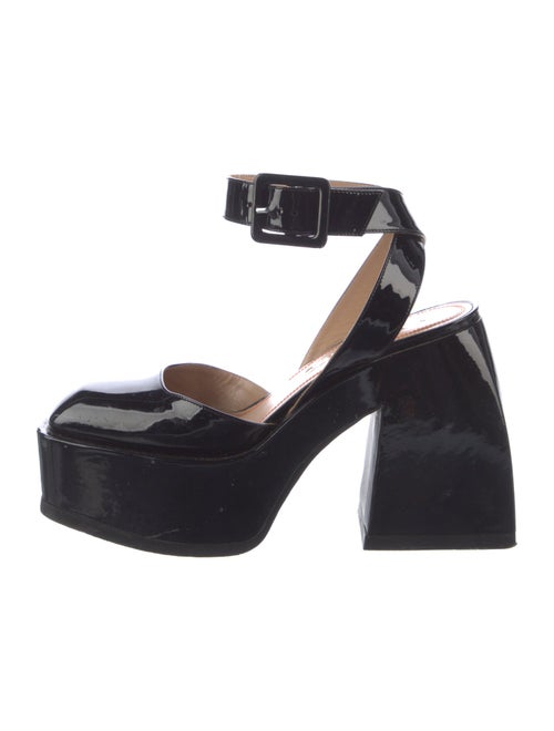 Nodaleto Patent Leather Slingback Pumps