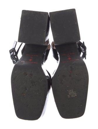 Nodaleto Patent Leather Slingback Pumps