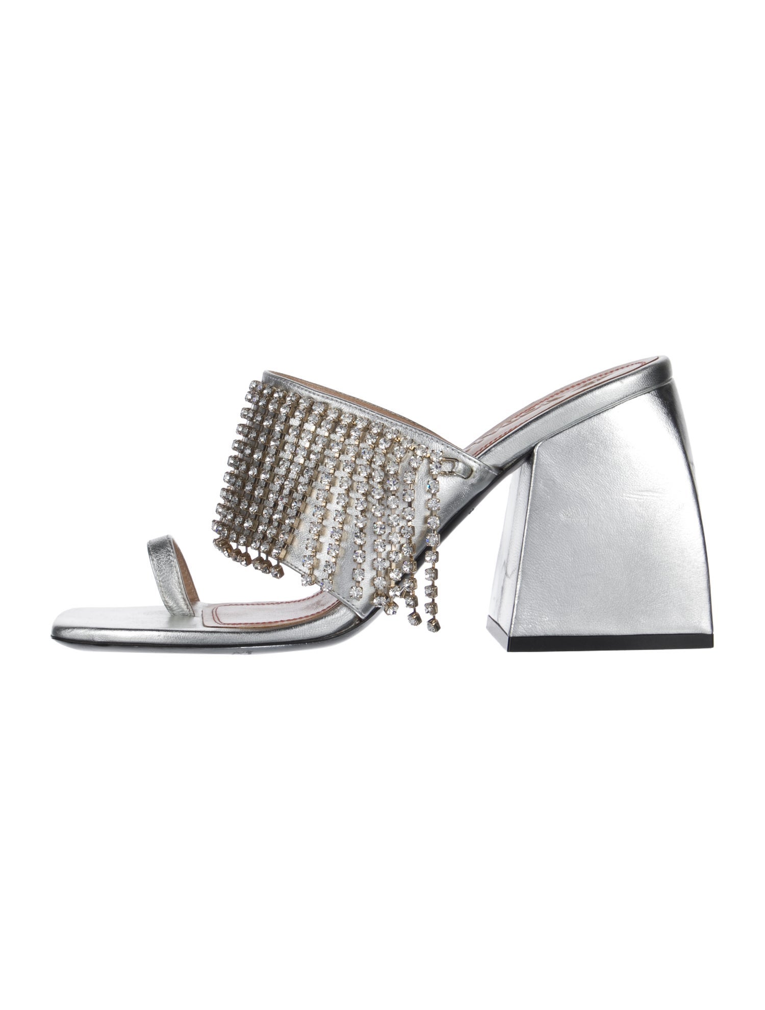 Nodaleto Leather Slides