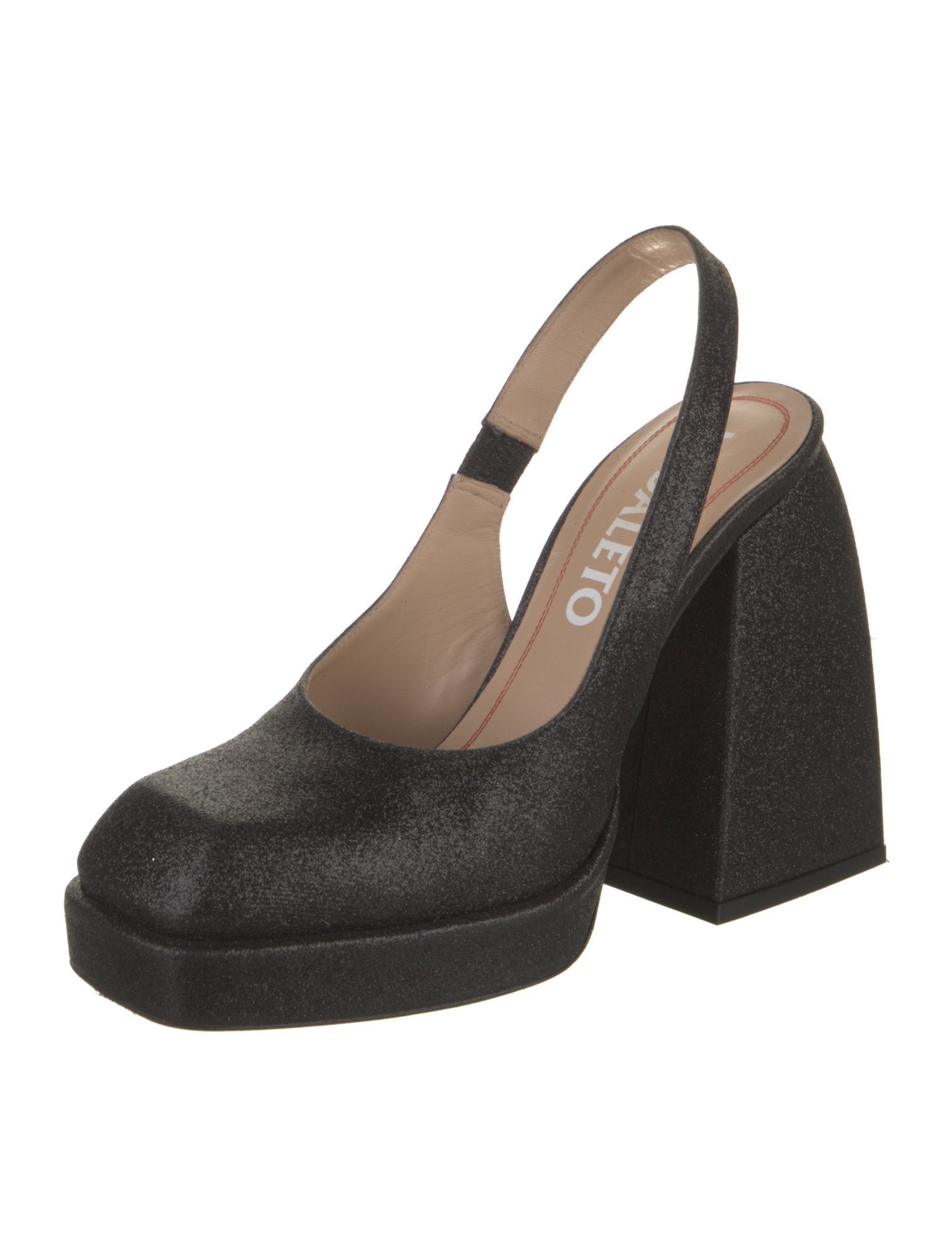 Nodaleto Glitter Slingback Pumps