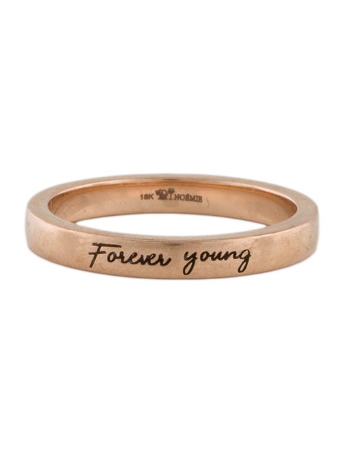 Noémie 18K 'Forever Young' Band Ring