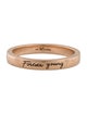 Noémie 18K 'Forever Young' Band Ring