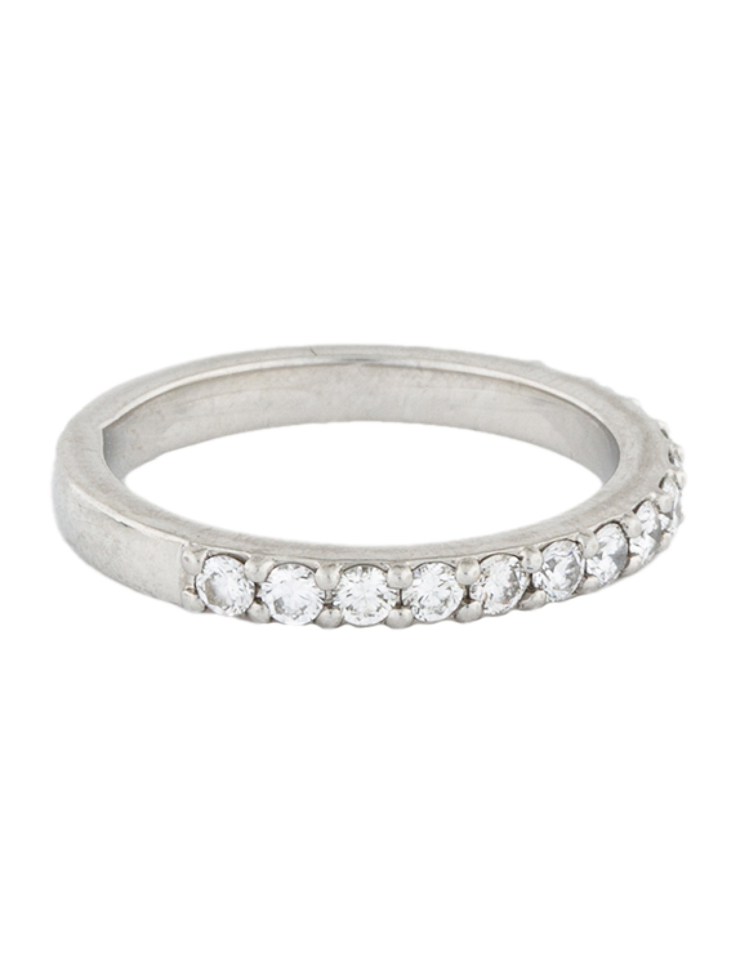 Noémie Platinum Diamond Half Band