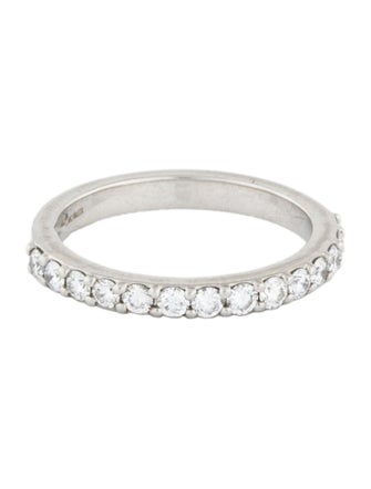 Noémie Platinum Diamond Half Band