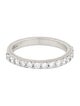 Noémie Platinum Diamond Half Band