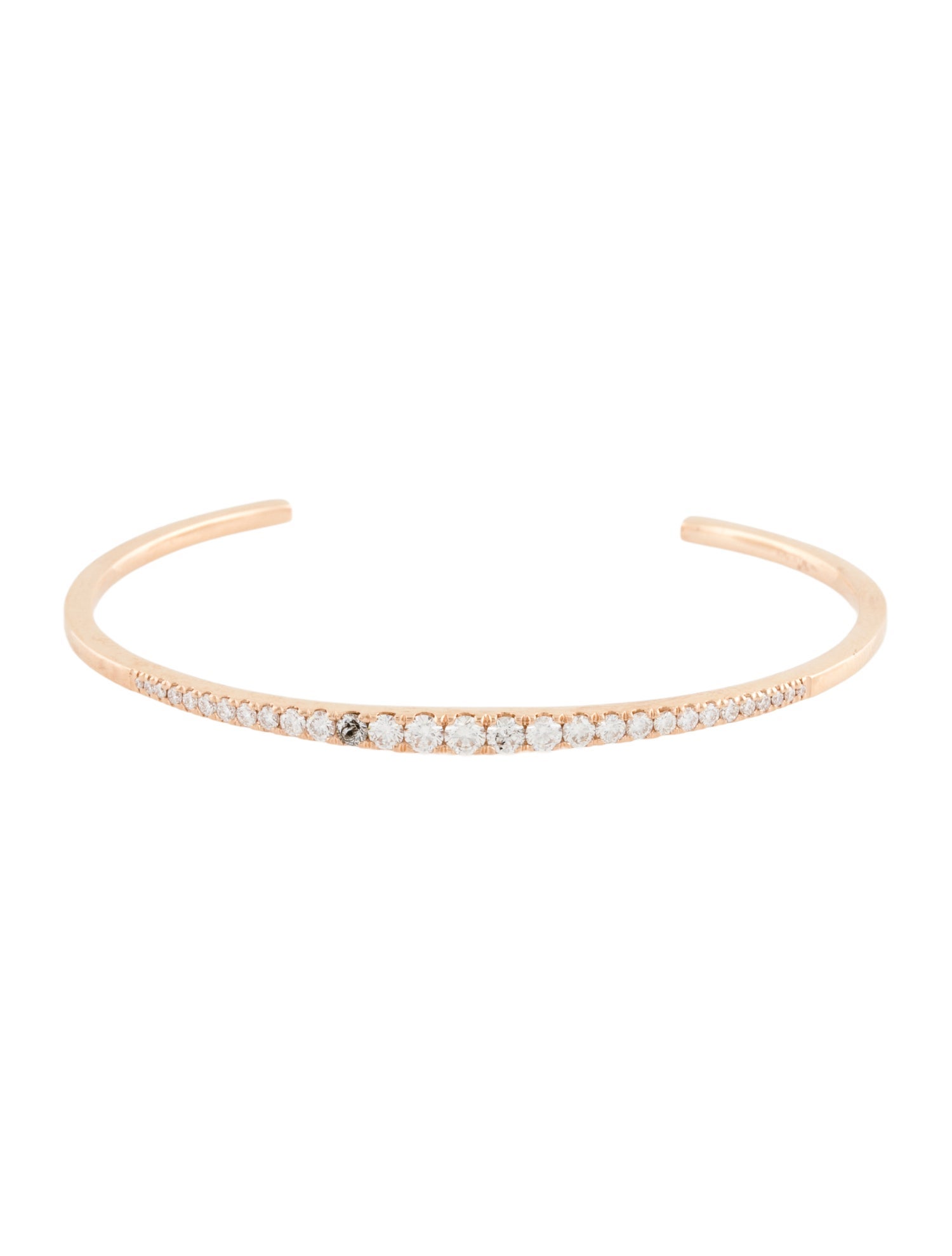 Noémie 18K Graduated Diamond Cuff